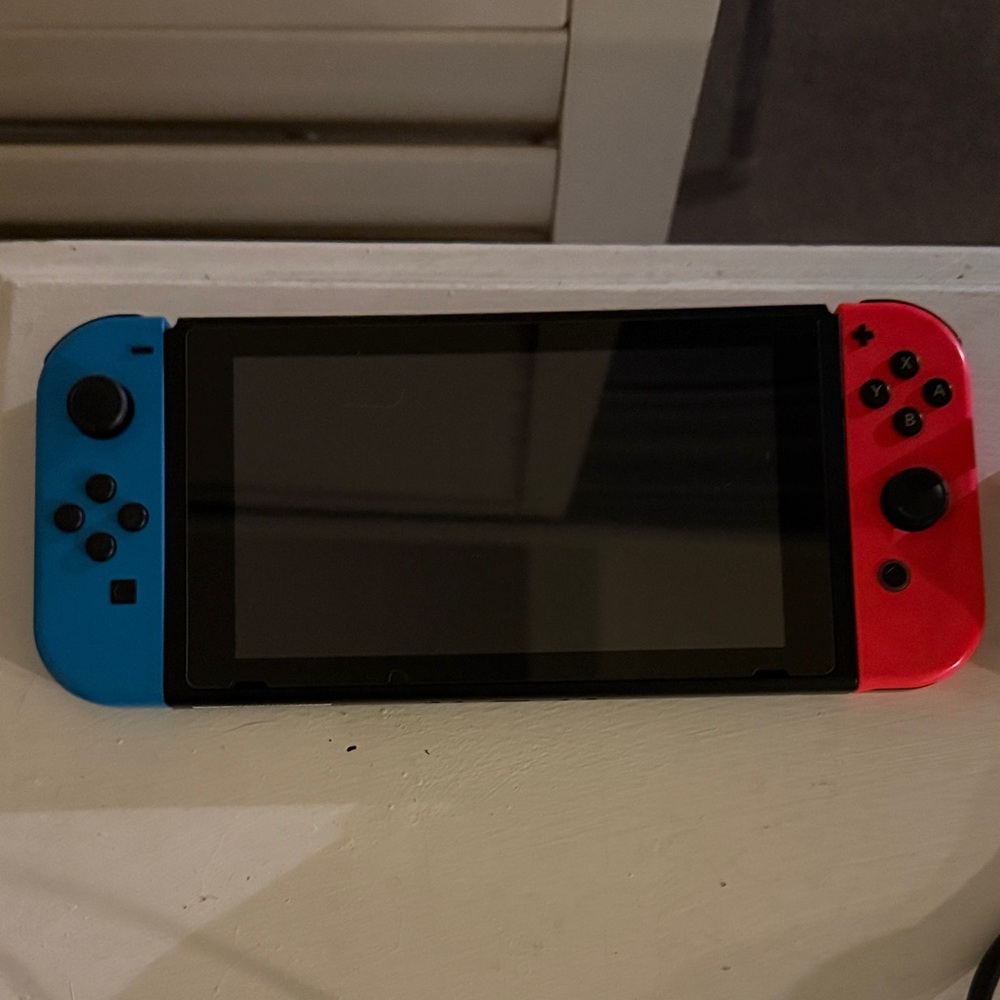 Nintendo Handheld Console - Bold Blue and Red